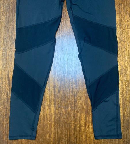 Lotus Leggings Pantalones Sudaderas Negro con Malla Talla Mediana - Imagen 2 de 6