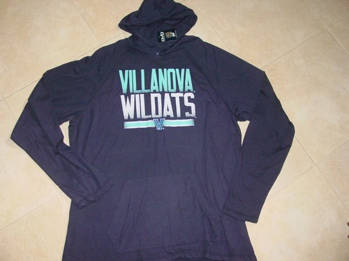 NOVA Villanova WILDCATS Hooded Sweatshirt T-Shirt NEW Lightweight .. . SMALL - Picture 5 of 8