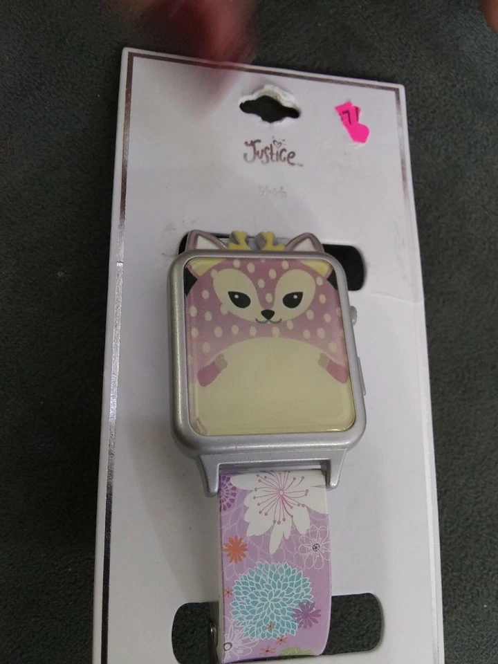 Reloj Zorro Justice Girls LED Táctil Nuevo En Pack Foto 3 de 4