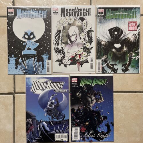 MOON KNIGHT 1 2 3 Momoko  & YOUNG VARIANTS NM MARVEL COMICS 2021 + Extras! - Picture 1 of 6