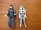 Emperor & AT-AT Pilot Star Wars Vintage Figure Lot Kenner No Accessories