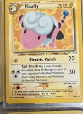 VINTAGE POKEMON CARD Flaaffy 28/64 Neo Revelation Regular