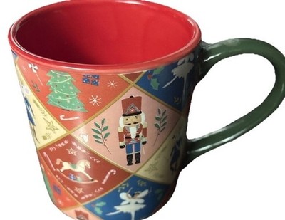 Nutcracker Ballet Design 16.7 oz Ceramic NEW