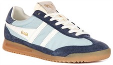 Gola Classics Firefly Lace Up Womens Trainer In Blue White US 5 - 10