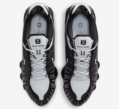 Nike Shox TL Shoes Black Pure Platinum White Men's | Size 7.5 - 13