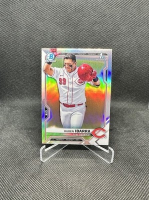 2021 Bowman Draft Chrome Ruben Ibarra Refractor 1st Bowman #BDC-189