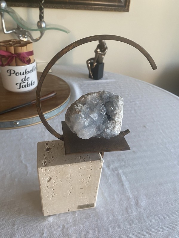 Large Amethyst On Stand