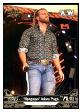 Hangman Adam Page 2023 Upper Deck AEW Gold #21