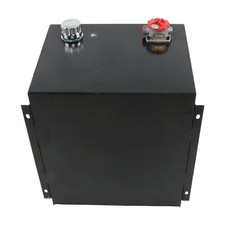 25 Gallon Hydraulic Fluid Reservoir Tank Heavy Duty Steel Gasoline Transfer Tank