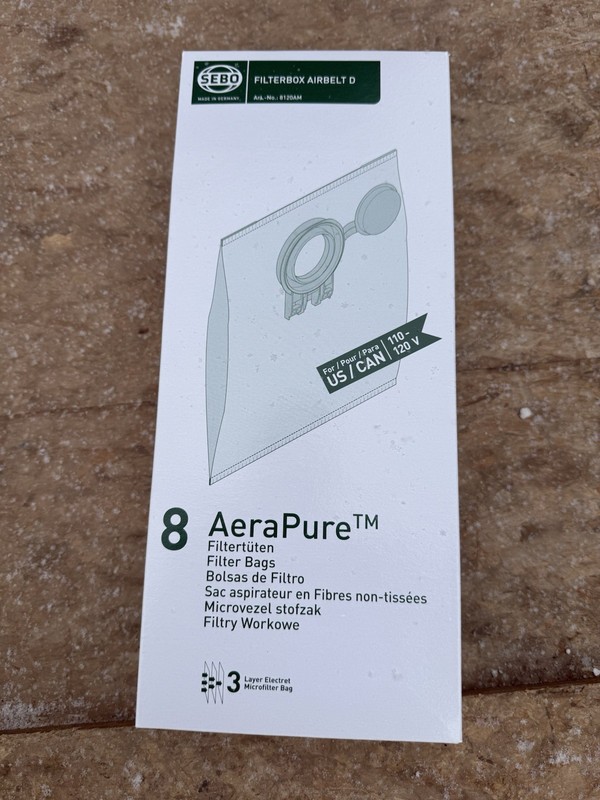 Sebo D4 Canister Vacuum