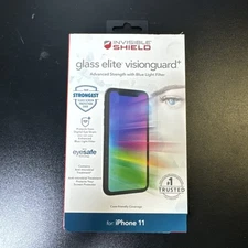 ZAGG InvisibleShield (Glass Elite VisionGuard+) for Apple iPhone 11 / XR - Clear