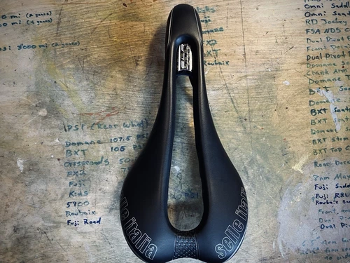 Selle Italia SLR Superflow TM Saddle Manganese, Black S3 205g