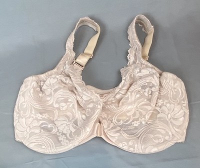 Glamorise Front Close Underwire Bra Size 36DD