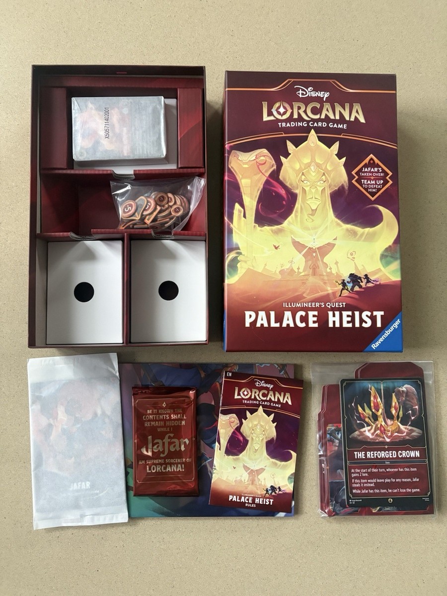 Disney Lorcana Illumineer's Quest Palace Heist - Opened Box