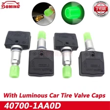 4 TPMS TIRE PRESSURE SENSOR 40700-1AA0D For Nissan Maxima Altima Infiniti 315MHz