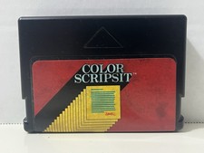Color Scripsit 1980 Tandy Radio Shack TRS-80 Computer Game Cartridge Untested
