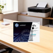 HP 87X Black High-yield Toner Cartridge CF287X-NEW  Fast Shipping  Free Shippg