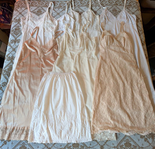10 VTG Lingerie Slips Dressing Gowns Odette Barsa Artemis Barbizon Saks 5th Ave