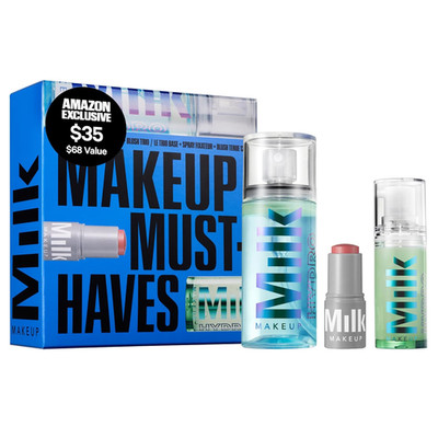 Milk Makeup Mini Must-Haves Set   Includes 12HR Hydrating Face Primer (.33Oz) +