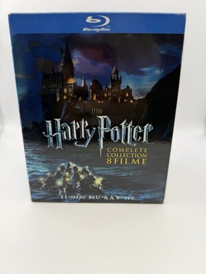 Harry Potter Complete Collection 8 Filme Blu-ray Box 11 Disc Set