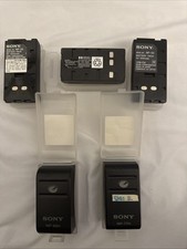 OEM Sony Video Camera Battery Bundle Lot - 2 NP-55, NP-66H, NP-77H, HP Ni-CD