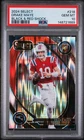 2024 PANINI SELECT BLACK & RED SHOCK #218 DRAKE MAYE ROOKIE RC PSA 10