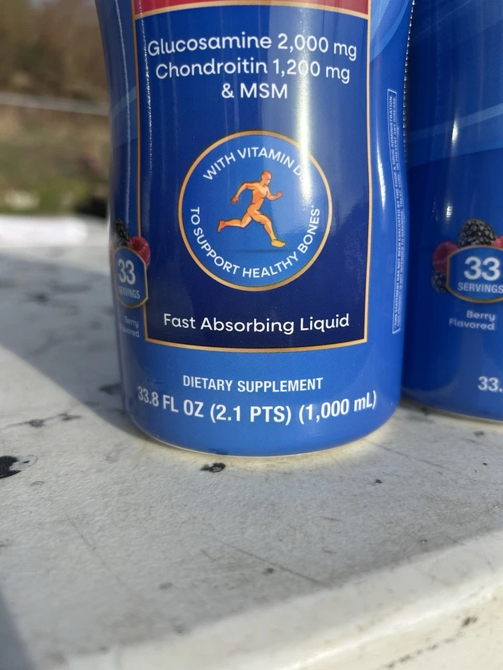 Paquete de 2 -Nature's Way Movimiento Articular Glucosamina Líquido Extra Fuerte 33.8 fl. oz Foto 4 de 4