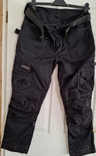 Apache Workwear Men's Site Trouser ATS. Black W34" L29"