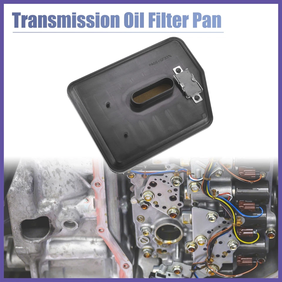 Automatic Transmission Filter Oil Pan fit for MITSUBISHI Black - Image 3 of 4