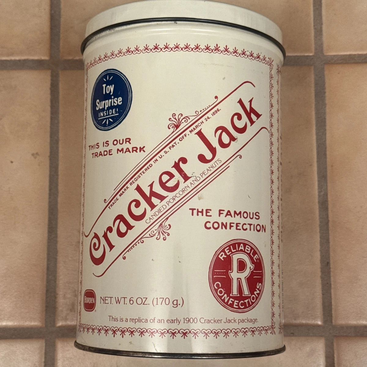 cracker jack tin 1980 products for sale | eBay