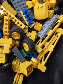 The LEGO 7633 City Construction Site Parts Lot Crane 