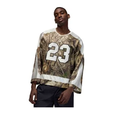 MENS JORDAN BROOKLYN REALTREE HOCKEY JERSEY_MEDIUM OLIVE IB3964-222-SIZE 2XL