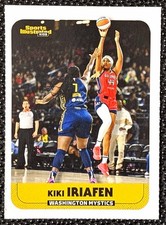KIKI IRIAFEN 2025 rare rookie card WASHINGTON MYSTIC Sports illustrated for Kids