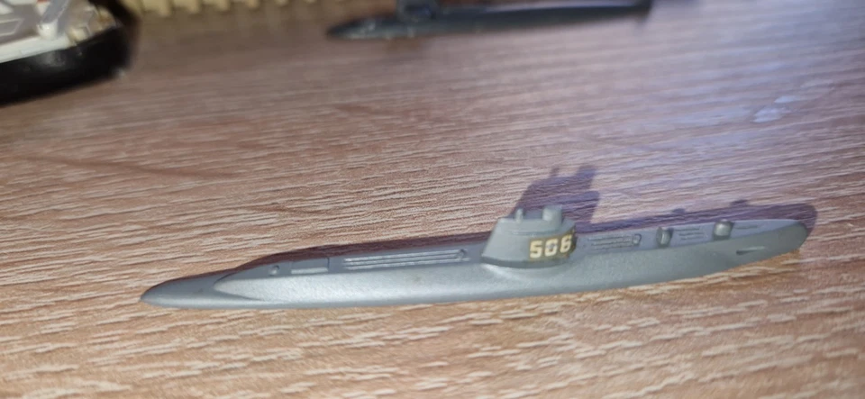 Wiking U-Boot Submarine USS Trour US Navy 1:1250 diecast Schiff Konvolut sammeln - Bild 2 von 4