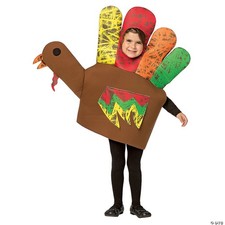 Child's Hand Turkey Costume - Halloween Costume Cosplay  Party Outfit For Kids