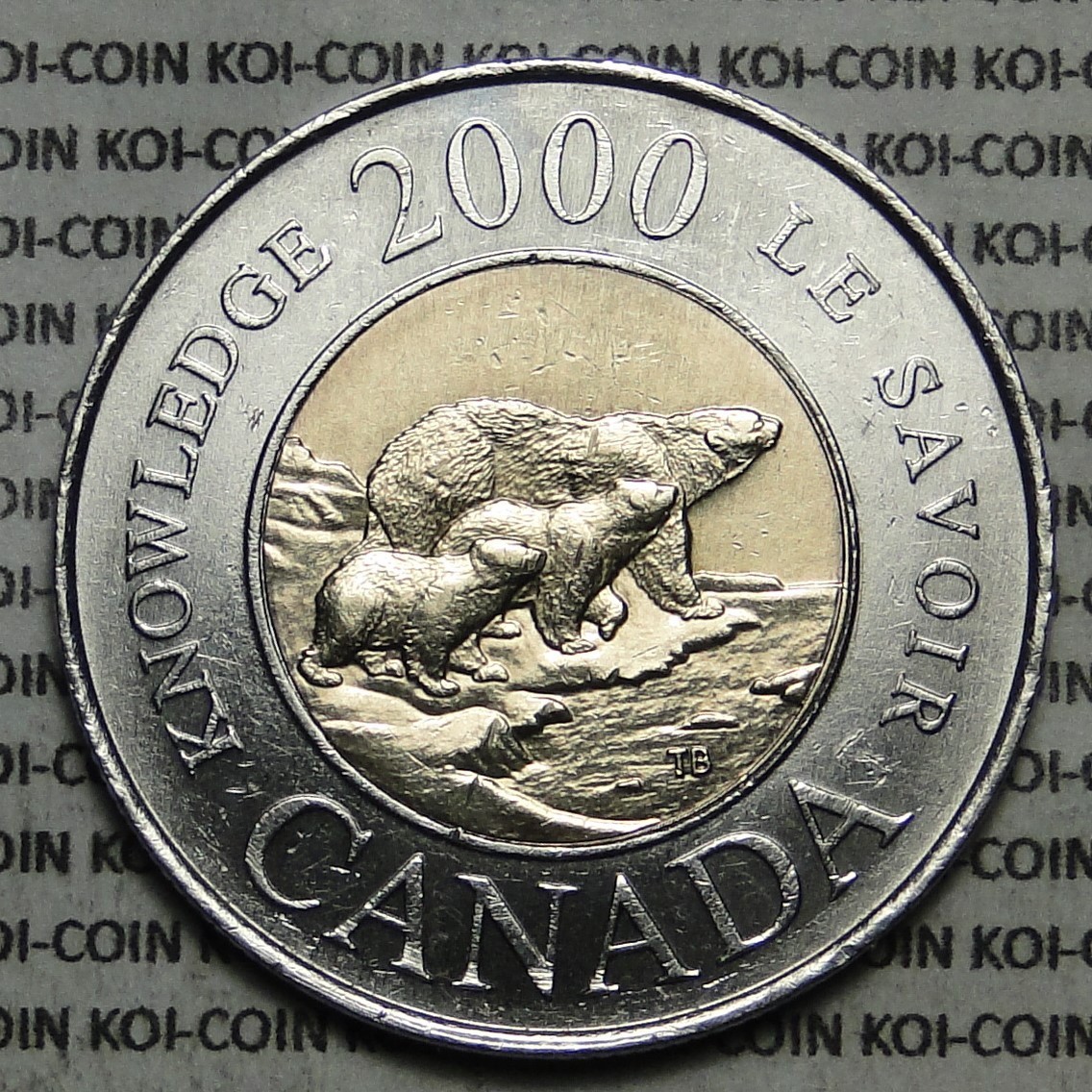Canada 2000 $2 dollar 