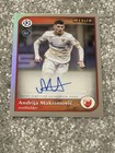 2024-25 Merlin UCC Andrija Maksimovic #AU-AM Refractor Auto Crvena Zvezda RC