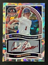 2024 Panini Stars and Stripes - (Conor Essenburg) Crystals Auto 11/25 (Braves)