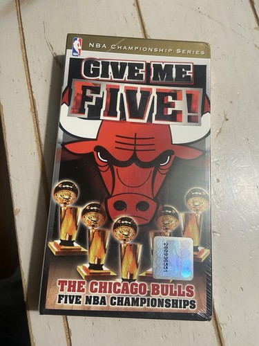 Give Me Five! / Chicago Bulls VHS Tape NBA Basketball - Michael Jordan SEALED - Picture 1 of 6