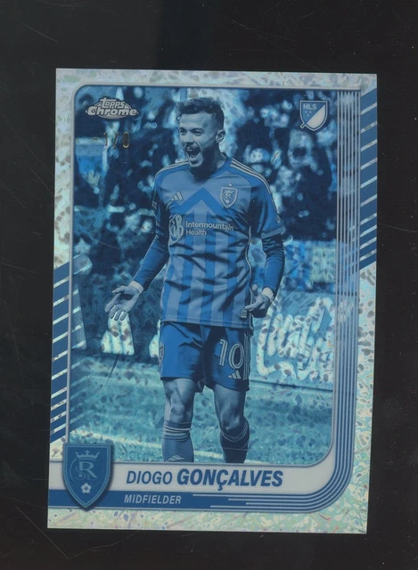 2024-25 Topps Chrome MLS Soccer Frozenfractor Diogo Goncalves -1/0