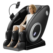 Full Body Zero Gravity Shiatsu Massage Chair Recliner Heat 5 Auto Mode 8 Rollers