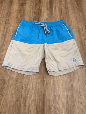 MR. SWIM Men's Blue Gray Swim Trunks Size Medium 