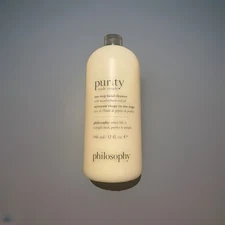 Philosophy Purity Made Simple One-Step Facial Cleanser 32 oz New Sealed