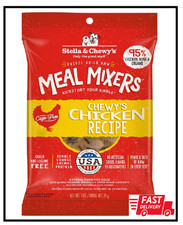 Stella  Chewy's Freeze-Dried Raw Chicken Meal Mixers- Dog Food Topper and Mixer