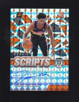 2020-21 Mosaic Rookie Scrips Silver Prizm Ty-Shon Alexander Autograph #RS-TSA