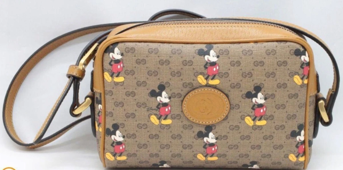 Gucci x disney mickey mouse print gg messenger bag Clearance