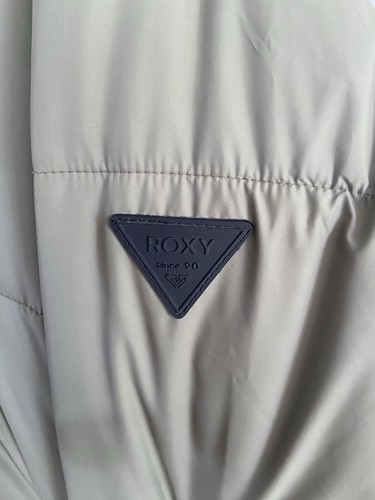 BNWT Roxy Women's Jacket Ocean Ways Sherpa Large , Hooded, Green Winter Cozy - Picture 2 of 5