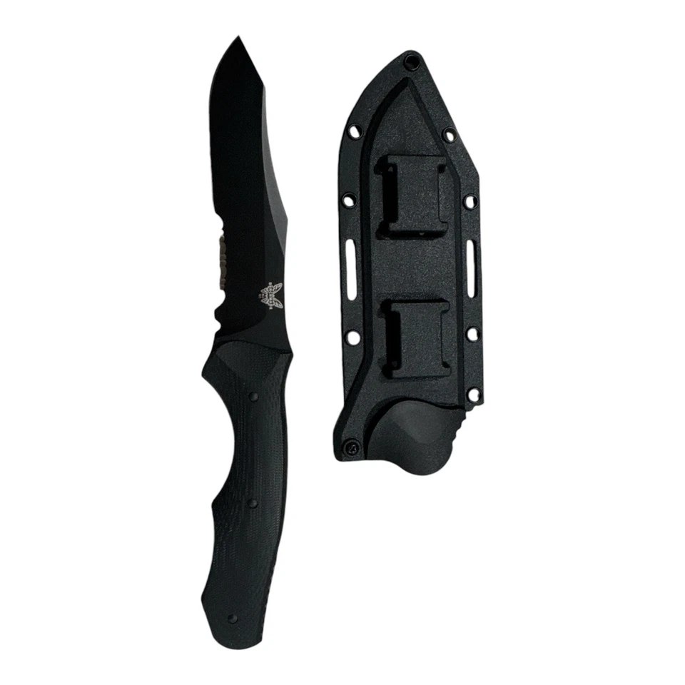 Banco Fijo Osborne Contego 183 Negro G10 Satinado S30V Inoxidable Foto 3 de 4