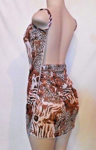 Swimsuit COVER UP Animal Print BEACH COVERUP Bathing Suit COVER-UP It's A WRAP - Picture 4 of 4