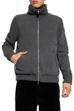 Moncler Wool 750 Fill Power Down Jacket Blouson Bomber Jacket Coat